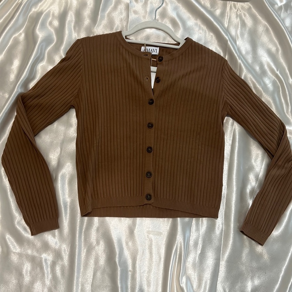 Ribbed button down Cardigan!